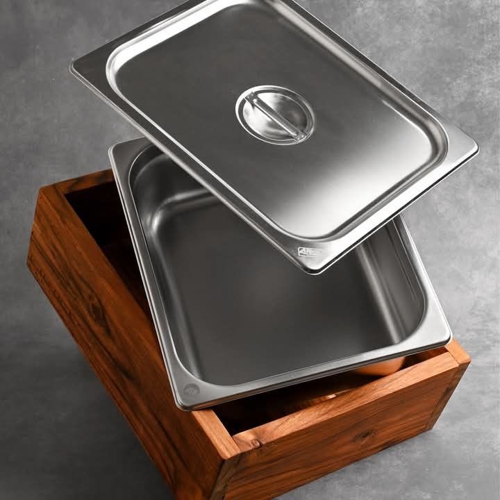 Grillbox - Caja Parrillera de Madera y Acero Inoxidable