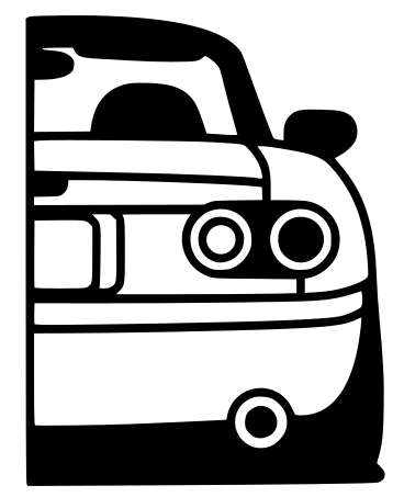 Mazda Miata MX-5 NA MK1 | Arte en Madera | 50 cm x 35 cm