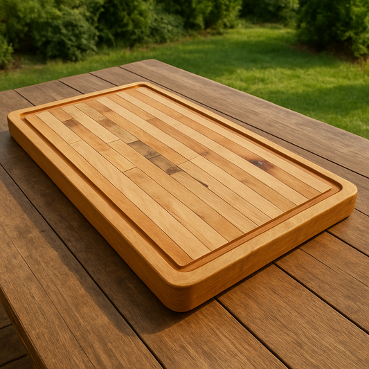 Tabla para picar de 52.5 x 30.5 x 3 cm | Resistente y Segura para Alimentos