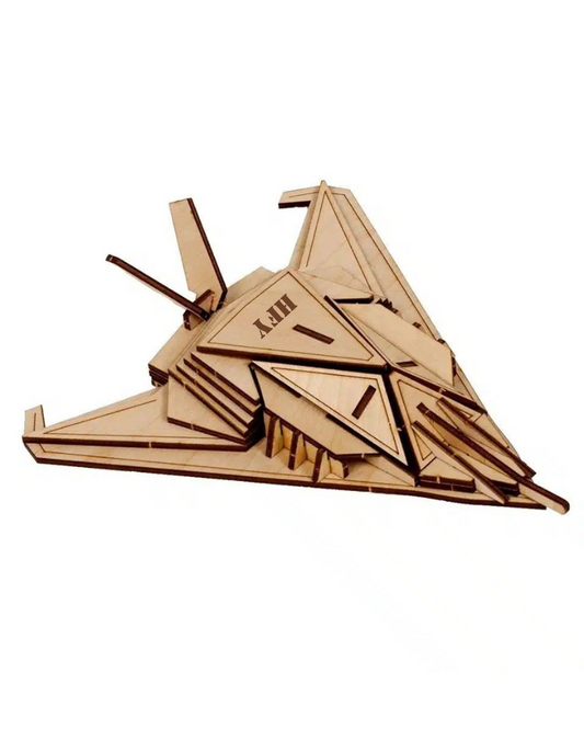 ✈️ F-117 Stealth "HFY" - Rompecabezas 3D🧩